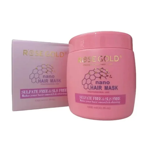 ماسک مو نانو رزگلد Nano rose gold حجم ۱۰۰۰میلی لیتر
