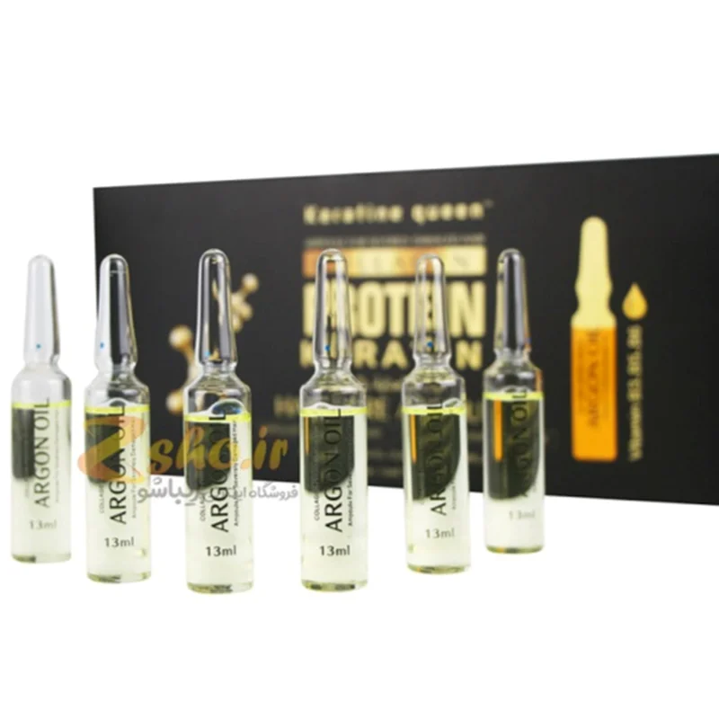 ویال مو کراتین کوئین protein keratin