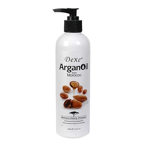 شامپو روغن آرگان دکسی DEXE حجم ۴۰۰میلی لیتر