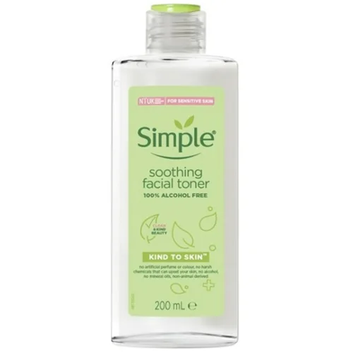 تونر تسکین دهنده سیمپل simple