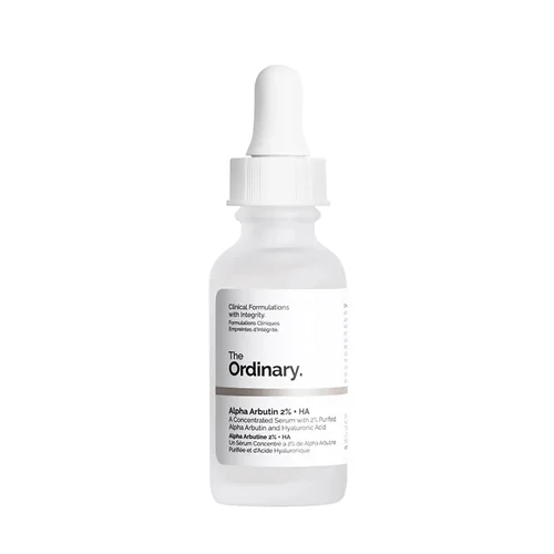 سرم آبرسان و ضد لک آلفا آربوتین 2%+هیالورونیک اسید اوردینری حجم 30میل| the ordinary Alpha Arbutin 2%+HA