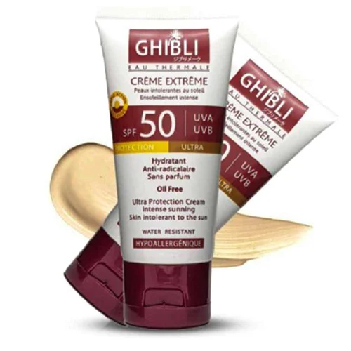 ضد آفتاب جیبلی GHIBLI حاوی کرم پودر با SPF 50