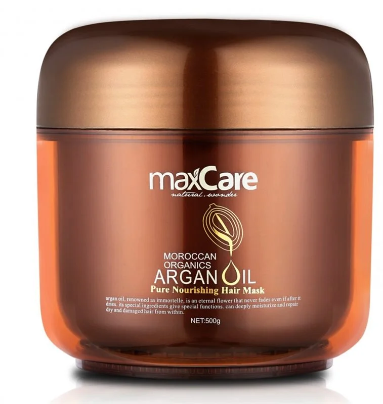 ماسک مو حاوی روغن آرگان مکث کر MaxCare حجم ۵۰۰ میلی لیتر