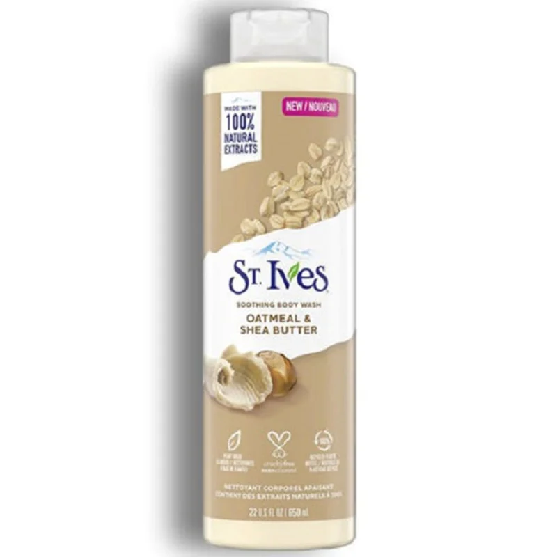 شامپو بدن سنت ایوز St.Ives حاوی عصاره جودوسر و شی باتر