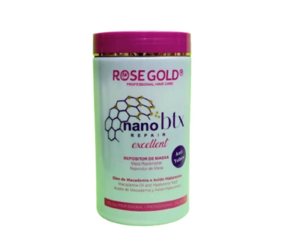 نانو بوتاکس ضد زردی رزگلد Rose gold حجم ۱۰۰۰ میلی لیتر