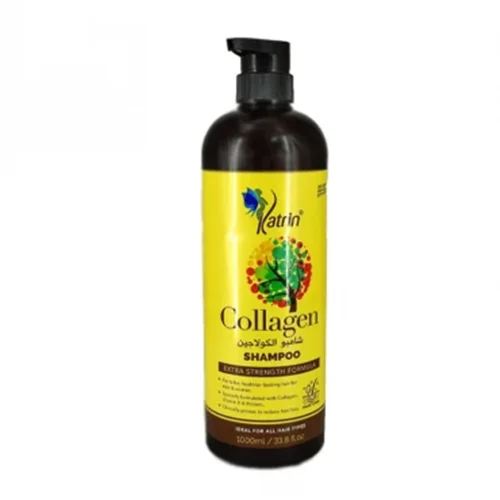 شامپو فاقد سولفات مدل کلاژن Collagen  برند کاترین حجم ۱۰۰۰ میلی لیتر