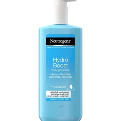 ژل کرم آبرسان بدن پوست نرمال تاخشک هیدروبوست نوتروژینا Neutrogena