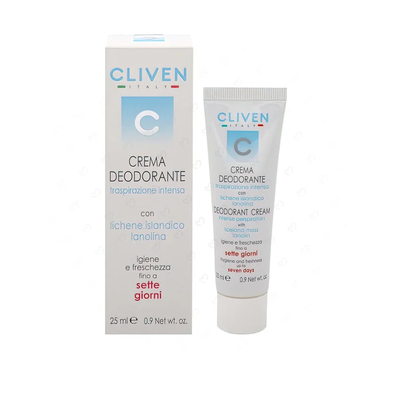 کرم دئودورانت۷روزه کلیون برای تعریق شدید CLIVEN