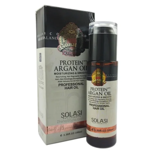 روغن آرگان وپروتئین سولاسی solasi