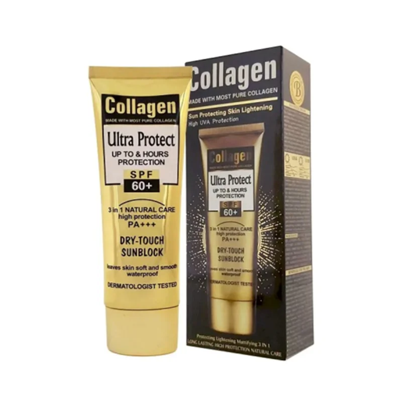 کرم ضدآفتاب و کلاژن ساز وکالی (بی رنگ) Wokali Collagen