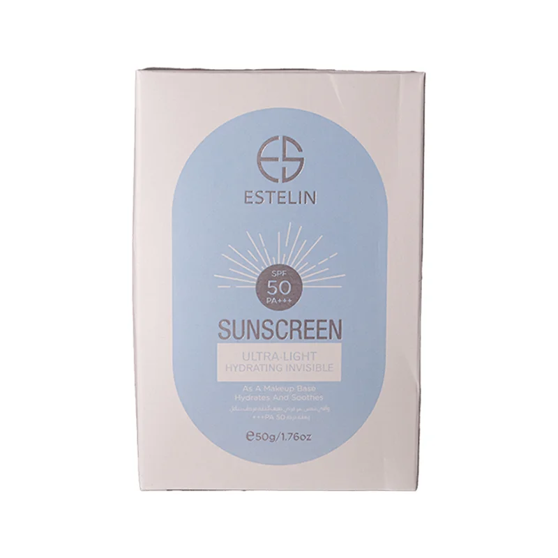 کرم ضدآفتاب بی رنگ استیلین SPF 50 STELIN