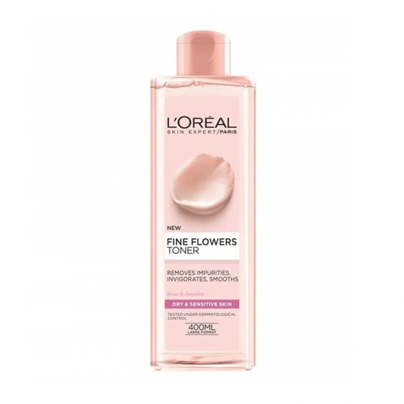 تونر لورآل پوست خشک وحساس Loreal