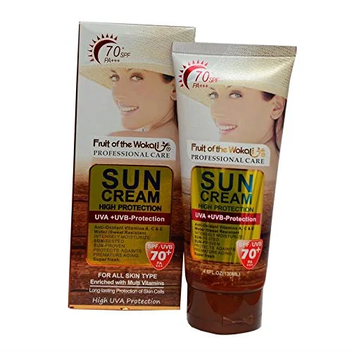 کرم ضدآفتاب وکالی SPF 70 WOKALI